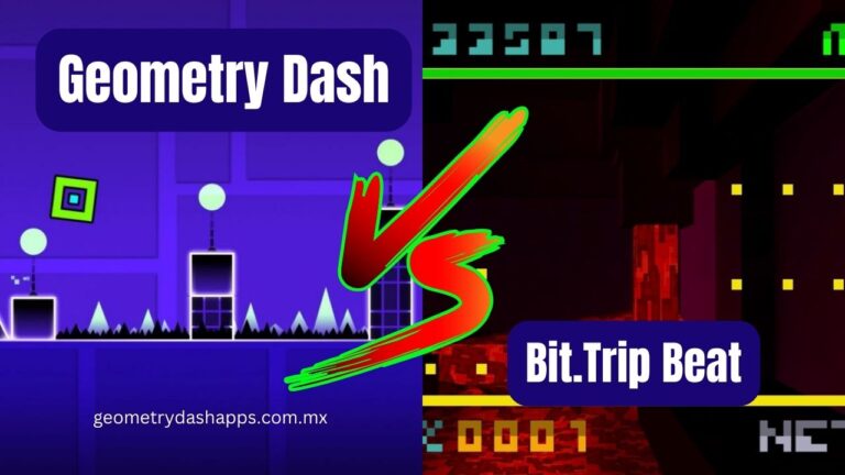 Geometry Dash vs Bit Trip Beat APK