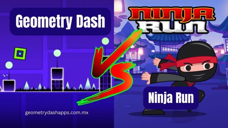 Geometry Dash APK VS Ninja Run