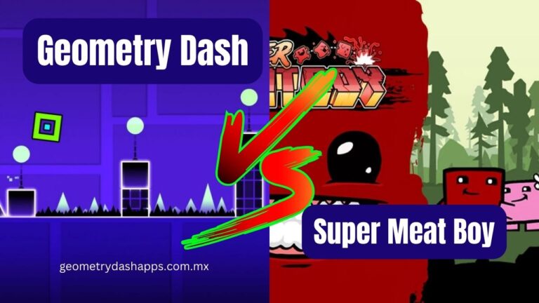  Geometry Dash vs Super Meat Boy
