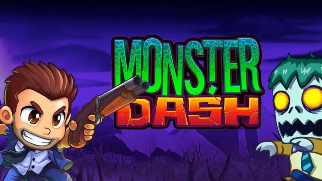 Imagen comparativa: aspectos destacados de Geometry Dash y Monster Dash.