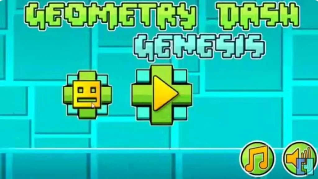 Jugabilidad de Geometry Dash Genesis
